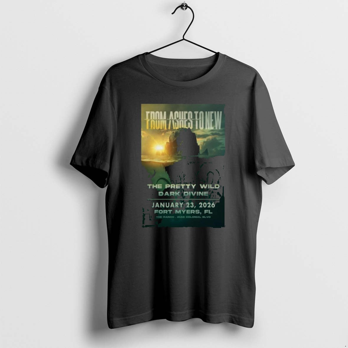 Official From Ashes To New The Ranch Concert Hall And Saloon In Fort Myers Fl