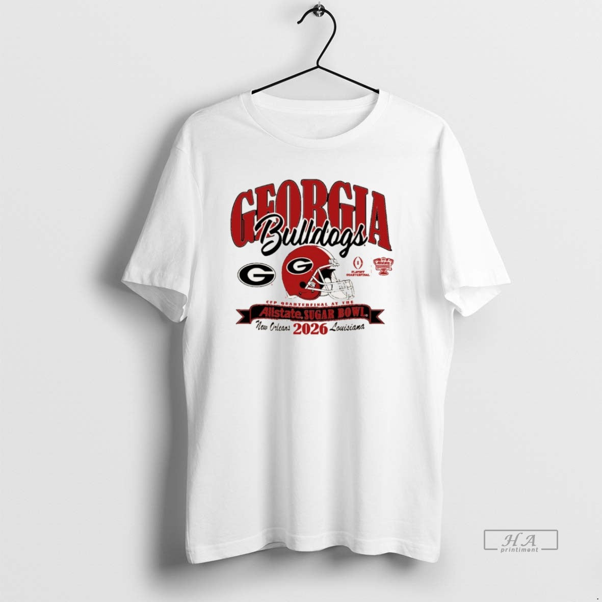 Official Georgia Bulldogs College Football Playoff 2026 Sugar Bowl Christmas