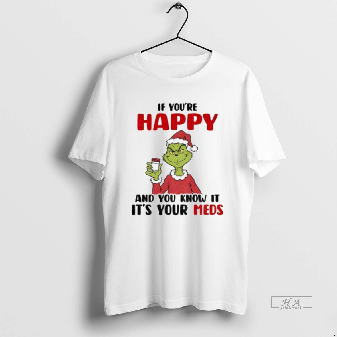 Official Grinch Santa Im A Cranky Old Lady If You Dont Want A Sarcastic Answer