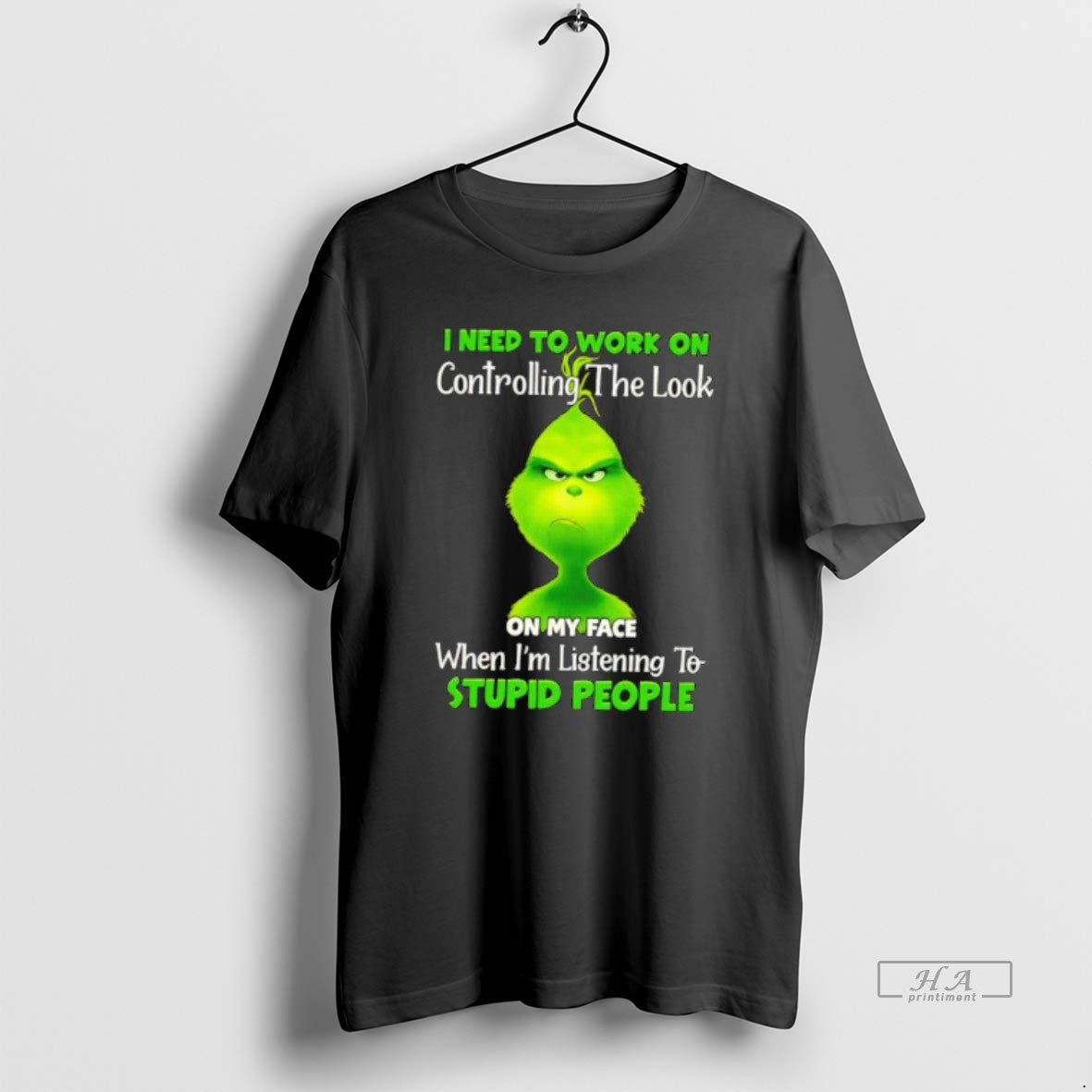 Official Grinch I Need To Work On Controlling The Look On My Face When Im