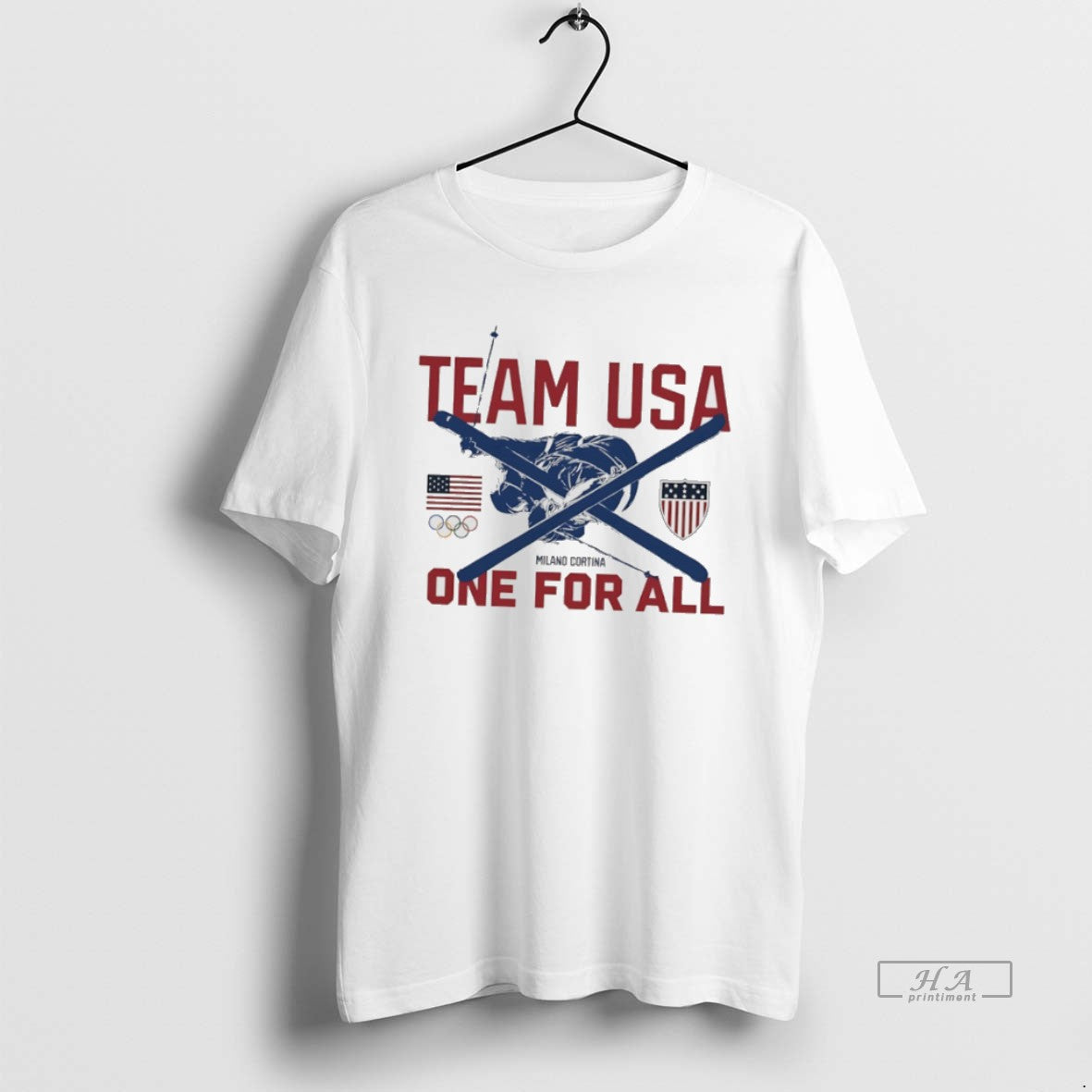 Official Team Usa One For All Milano Cortina 2026 Winter Olympics Freestyle Skiing