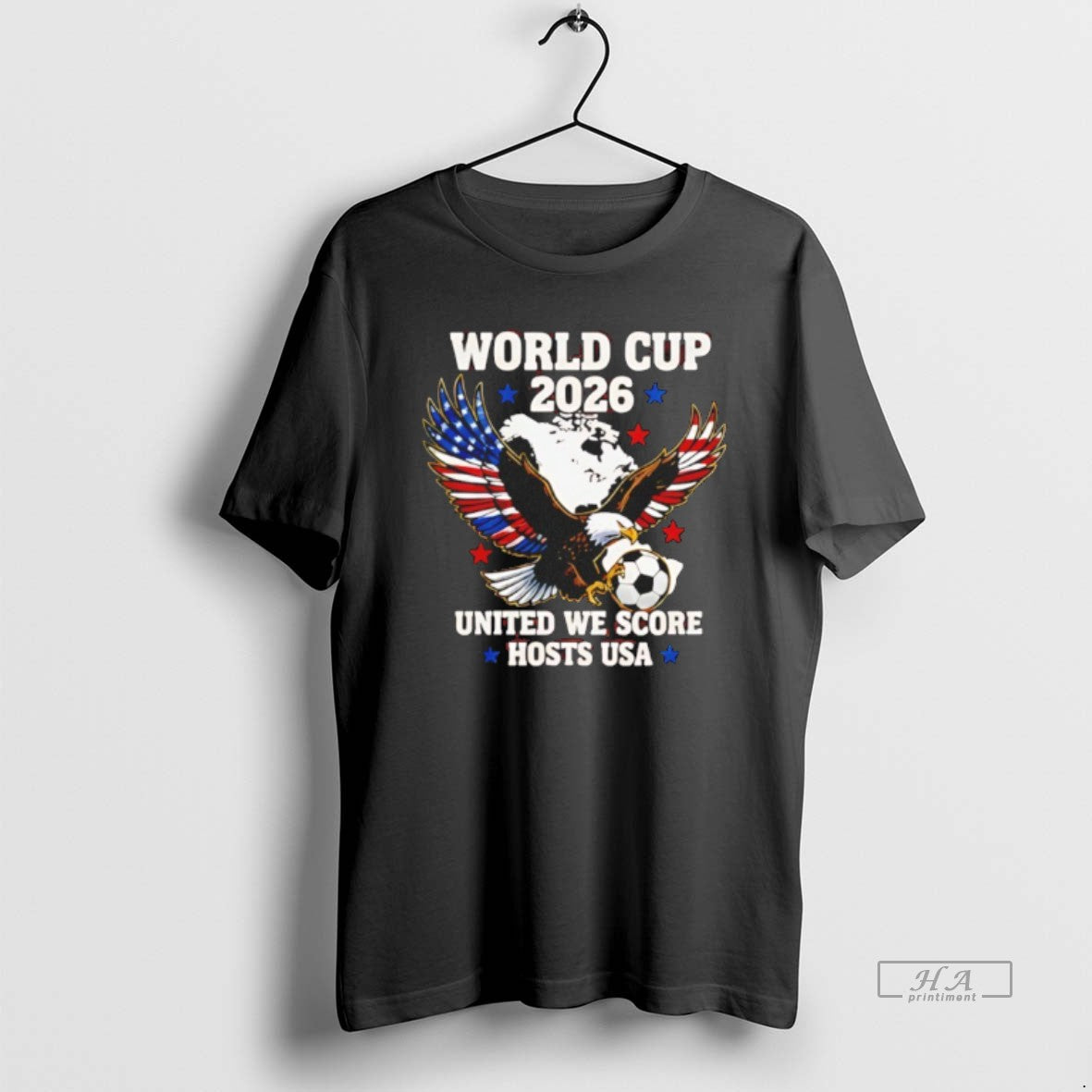 Official World Cup 2026 Usa Eagle Soccer United We Score
