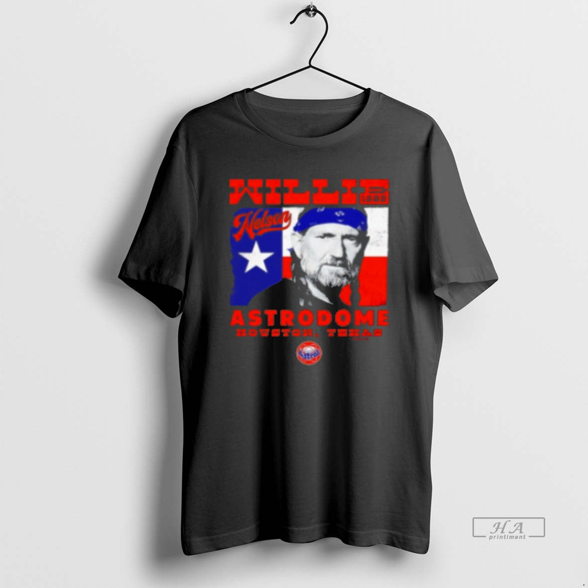 Official Willie Nelson X Houston Astros Astrodome Vintage Classic Womens
