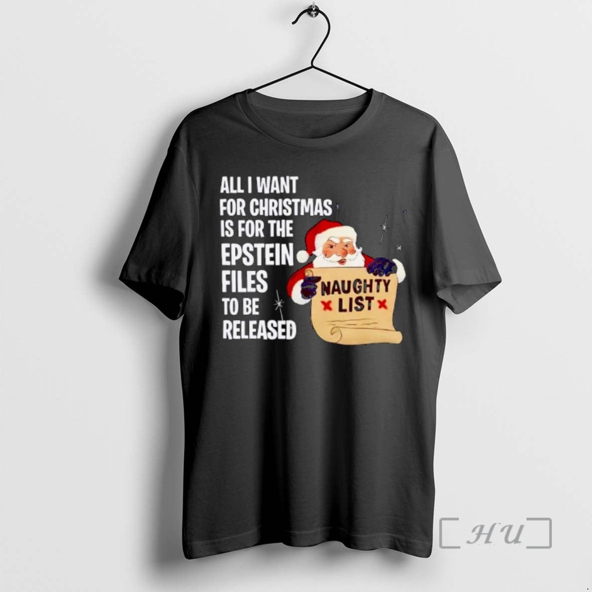Officials All I Want For Christmas Is For The Epstein Files Ornaments Premium T Shirts