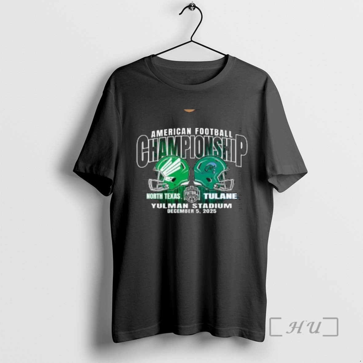 Officials American Football Championship North Texas Mean Green Vs Tulane Green Wave Yulman Stadium Dec