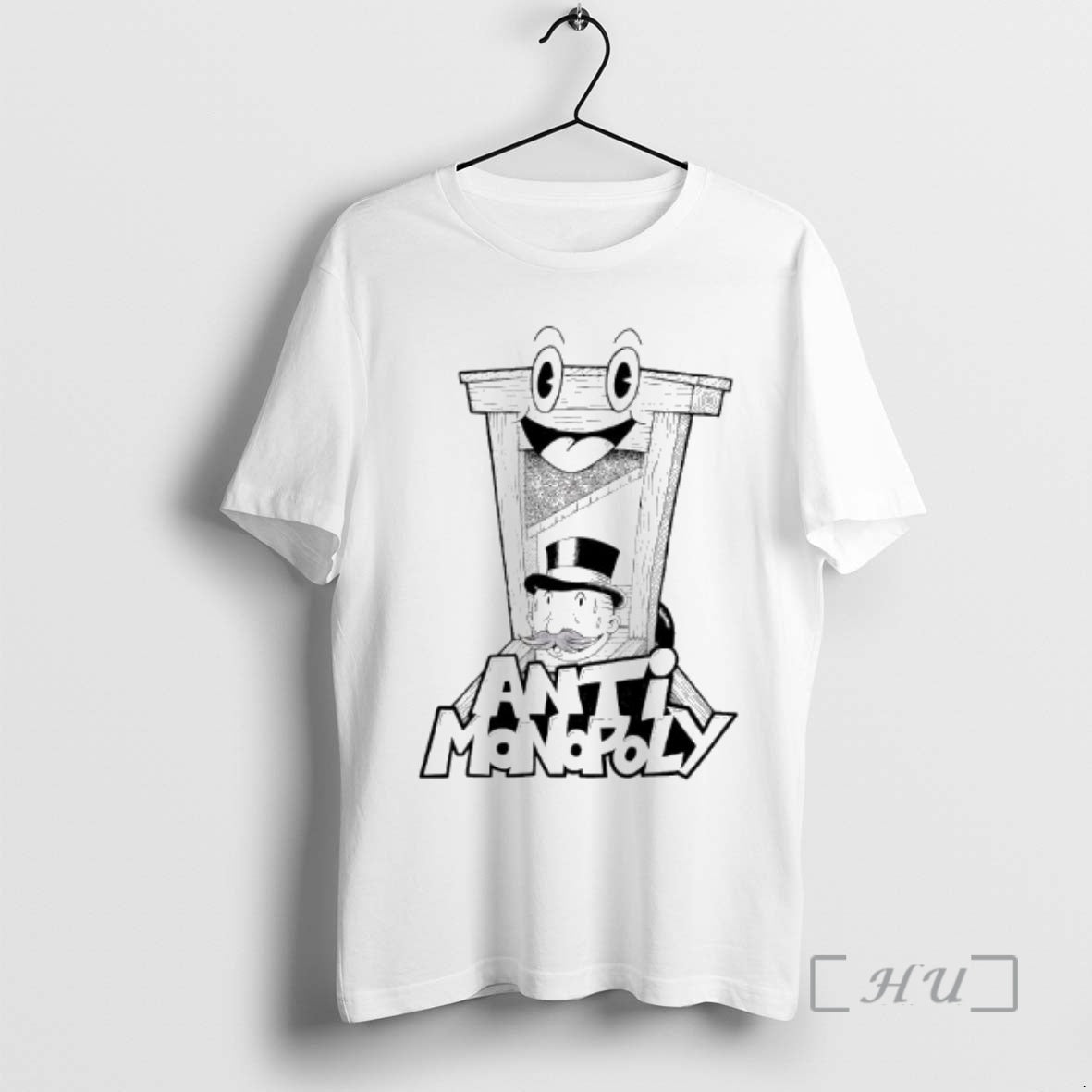 Officials Anti Rich Uncle Pennybags Monopoly Man Graphic