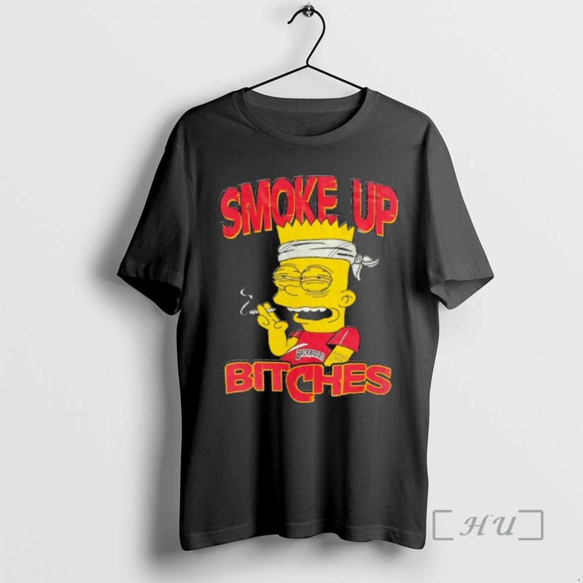 Officials Bart Simpson Bloodshot Smoke Up Bitches