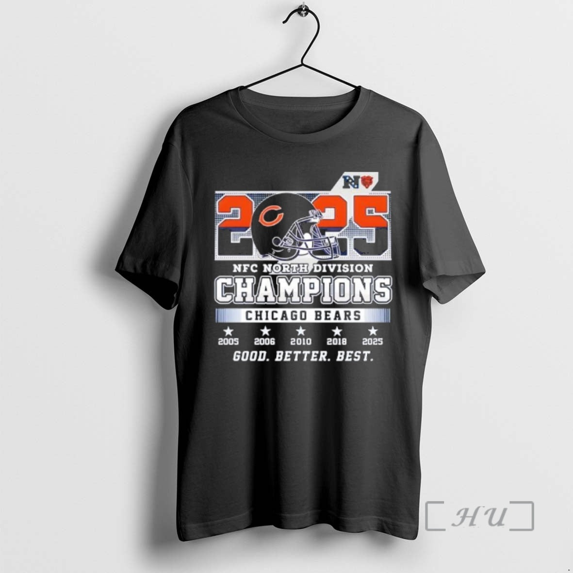 Officials Bears 2025 Nfc North Division Champions Good Better Best