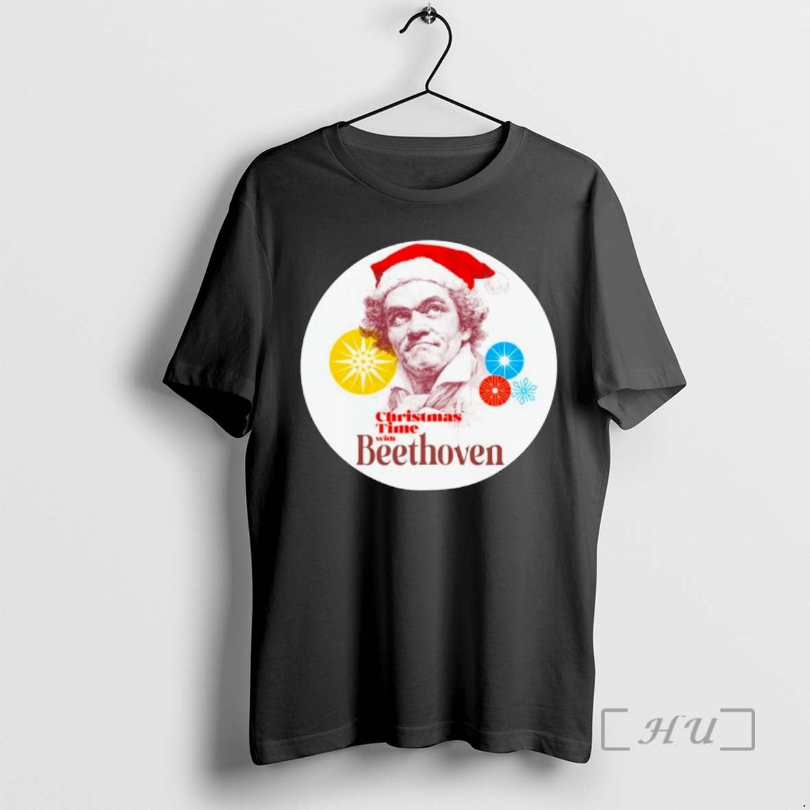 Officials Beethoven With Santa Hat Christmas Time Ornaments