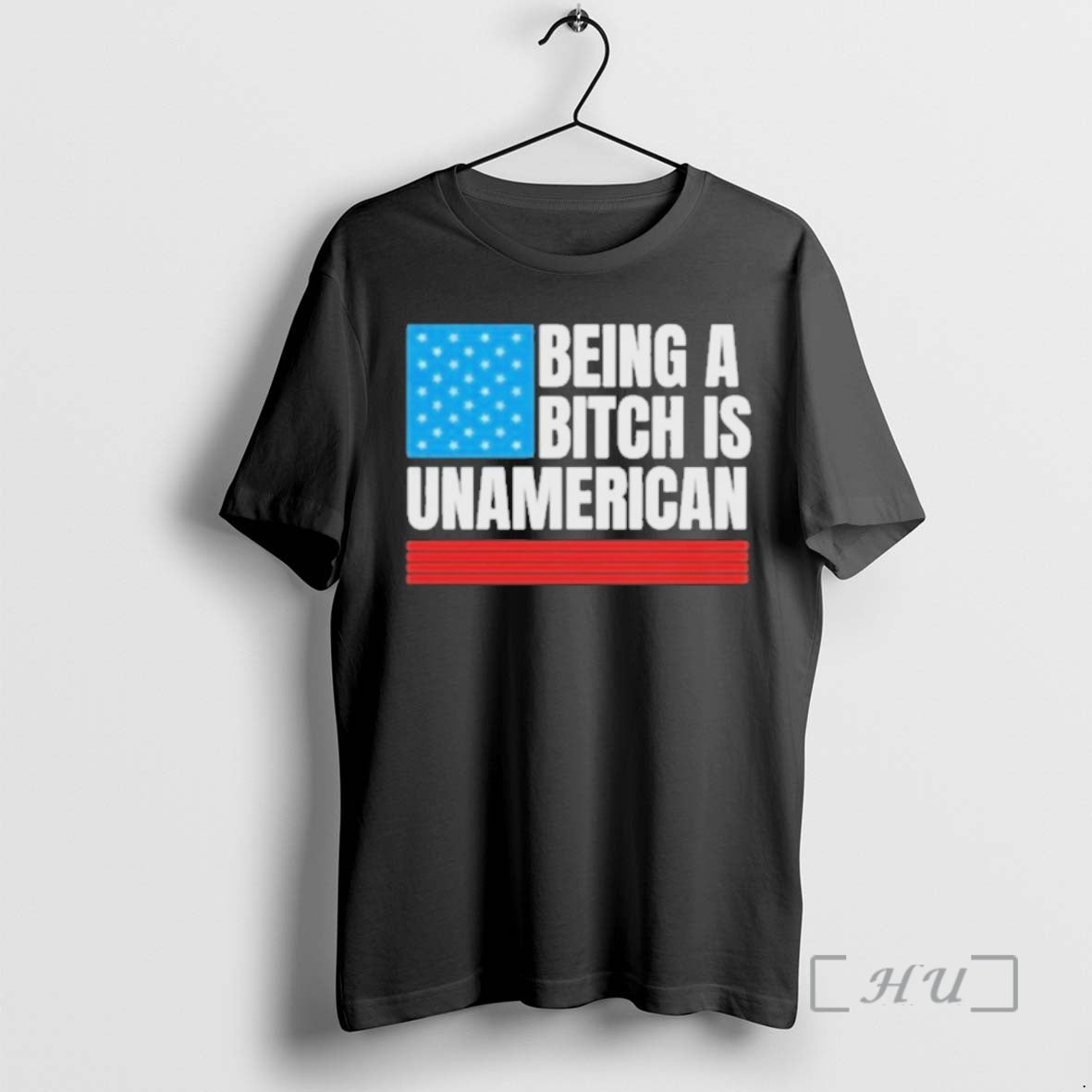 Officials Being A Bitch Is Unamerican Usa Flag