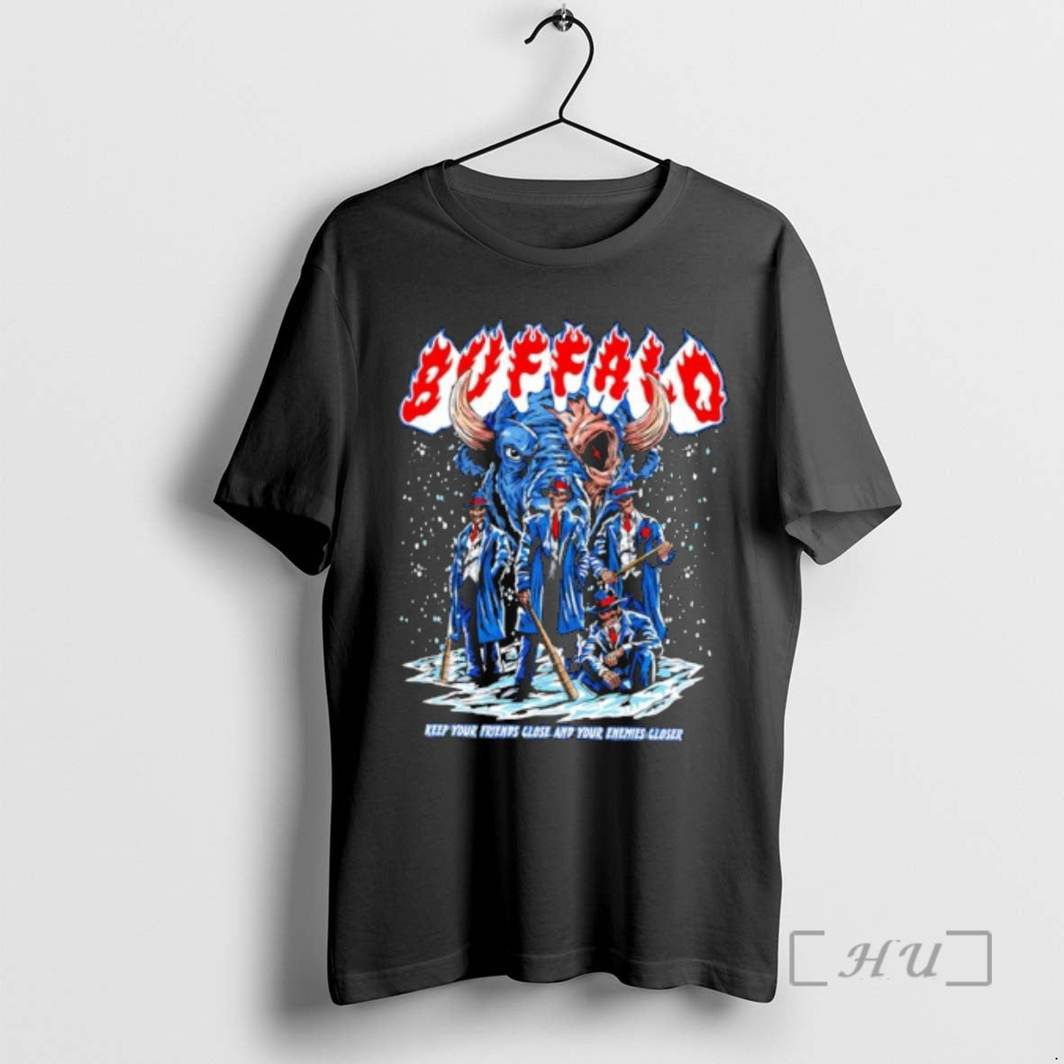 Officials Bills Mafia Keep Your Friends Close And Your Enemies Closer Premium T Shirts Sweater