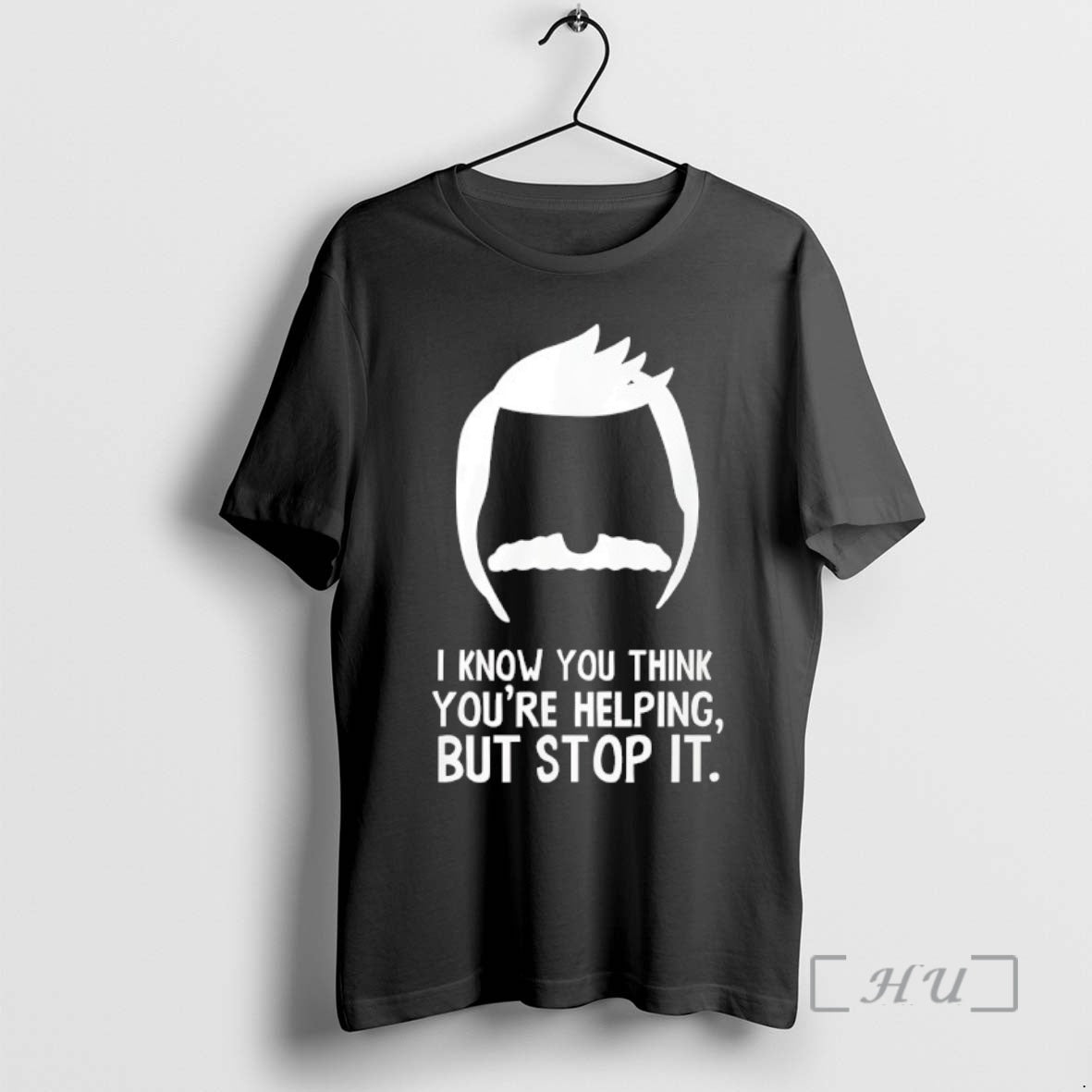 Officials Bobs Burgers I Know You Think Youre Helping But Stop It Premium T Shirts