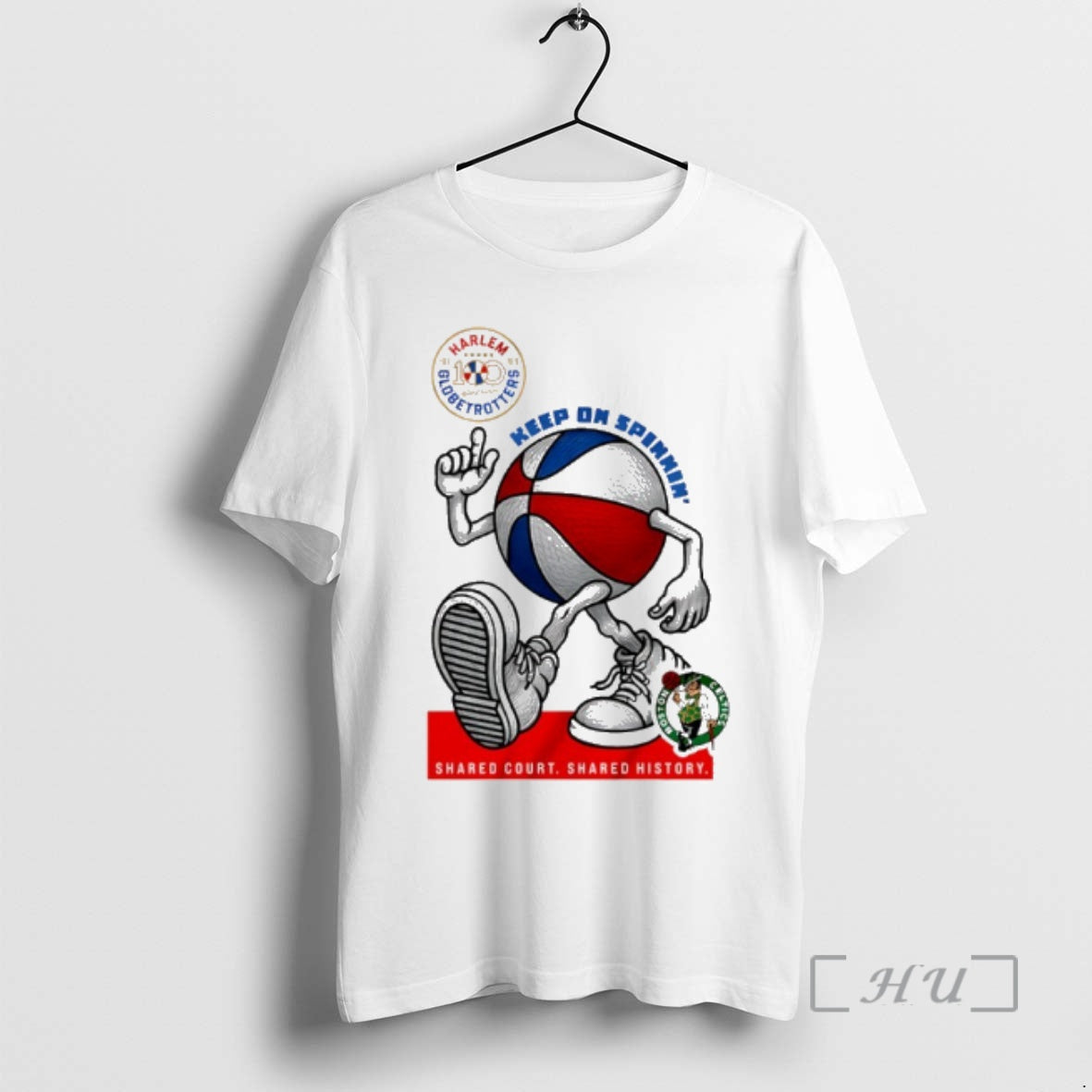 Officials Boston Celtics X Harlem Globetrotters Keep On Spinning 2026