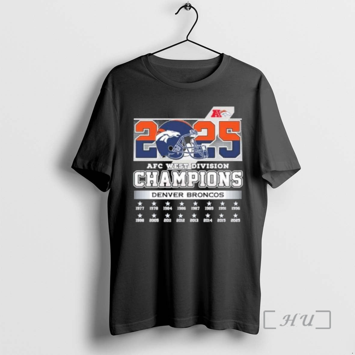 Officials Broncos Afc West Division Champs