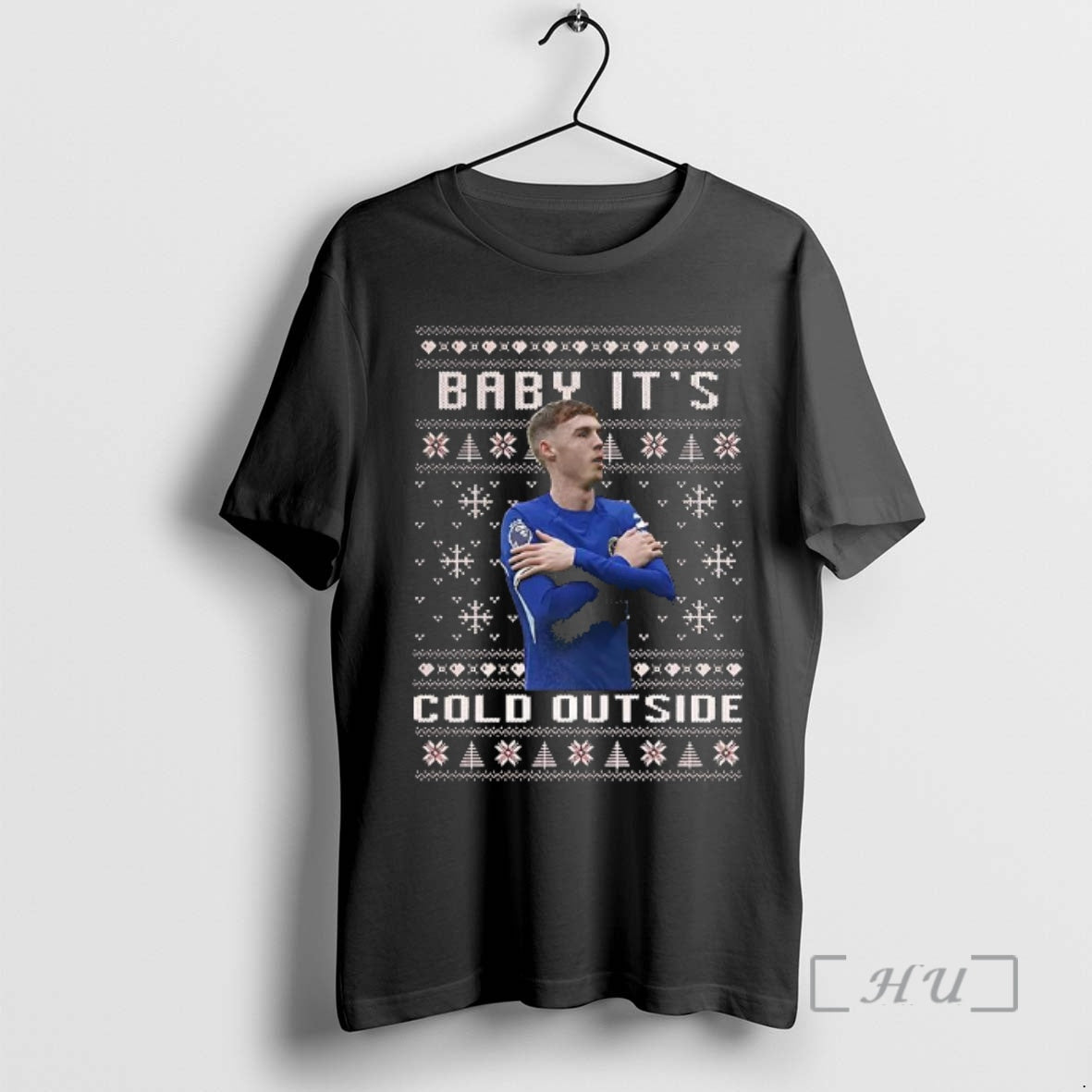 Officials Cole Palmer Chelsea Football Baby Its Cold Outside Ugly Christmas Premium T Shirts Sweater