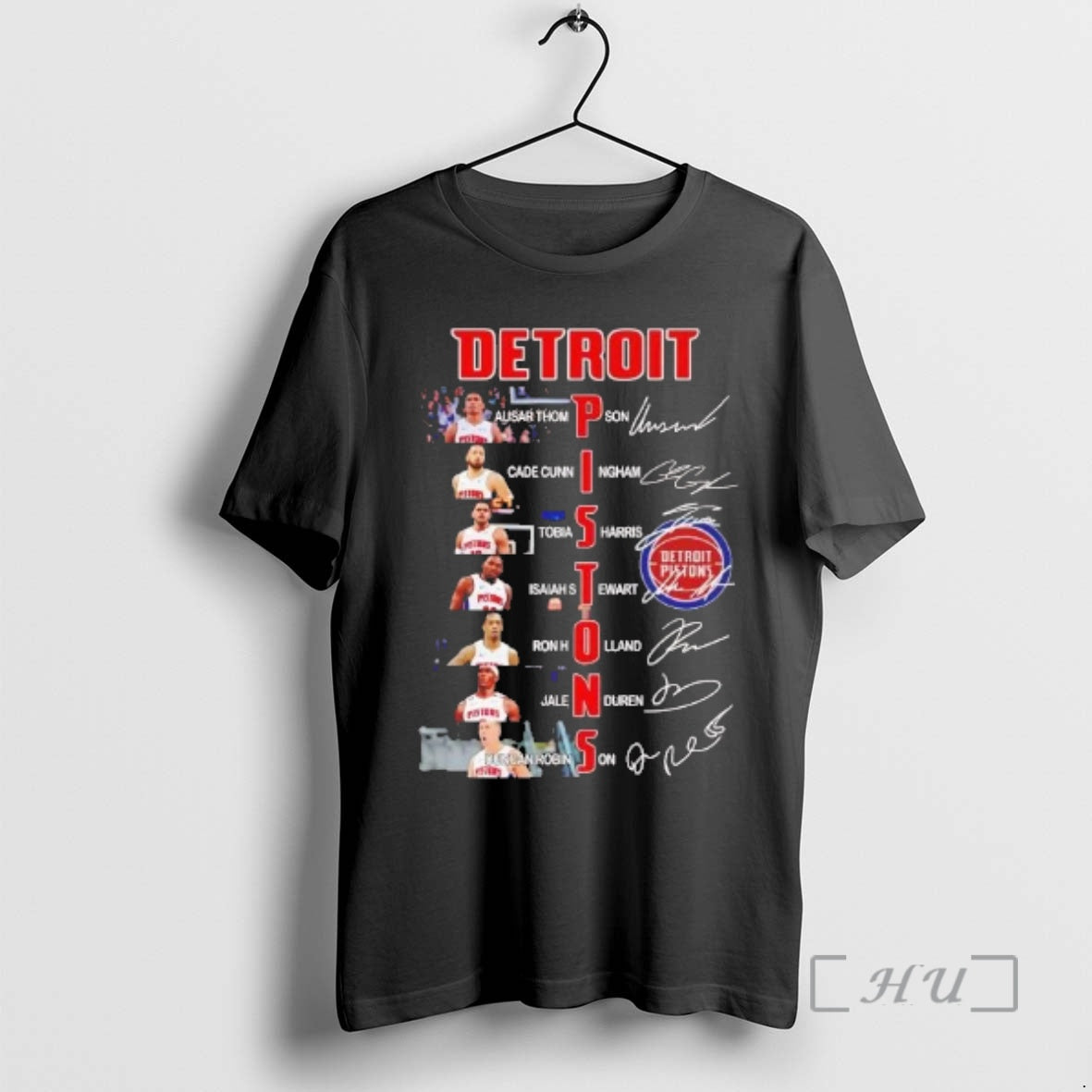 Officials Detroit Pistons Team Players Names And Signatures