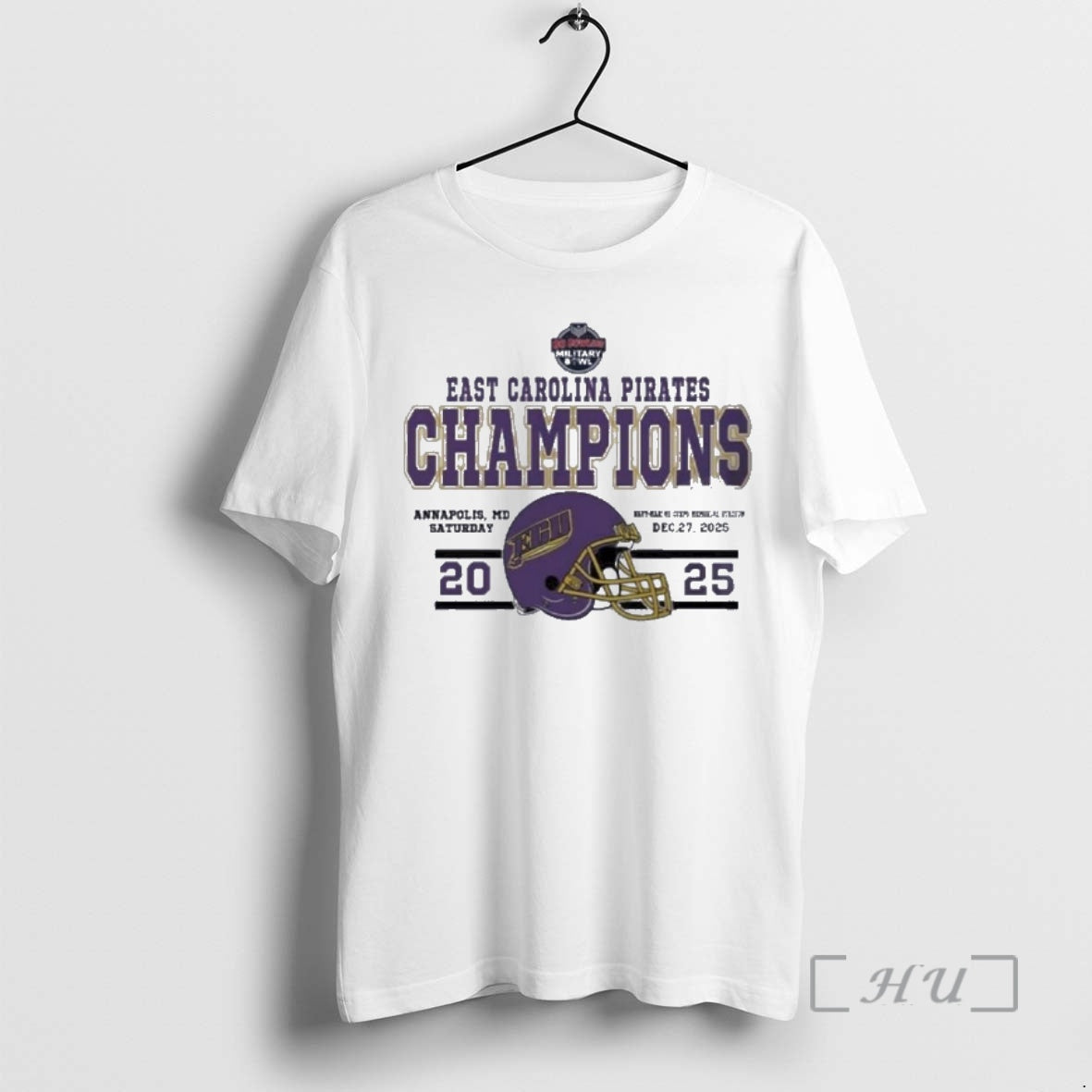 Officials East Carolina Pirates Football Named To Champions 2025 Go Bowling Military Bowl Premium