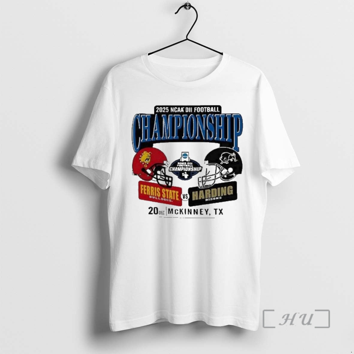 Officials Ferris State Bulldogs Vs Harding Bisons 2025 Ncaa Division Ii Football Championship Premium