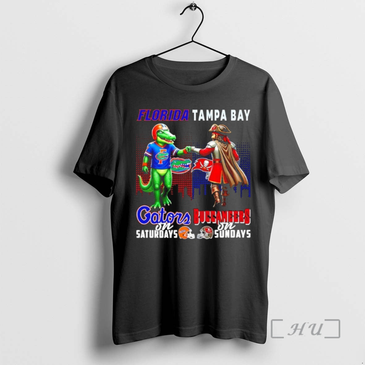 Officials Florida Gators On Saturdays Vs Tampa Bay Buccaneers On Sundays Mascot Skyline Premium
