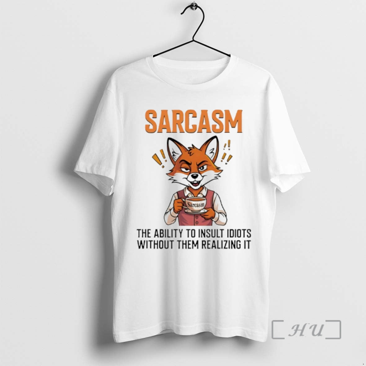 Officials Fox Sarcasm The Ability To Insult Idiots Without Them Realizing It Premium T Shirts