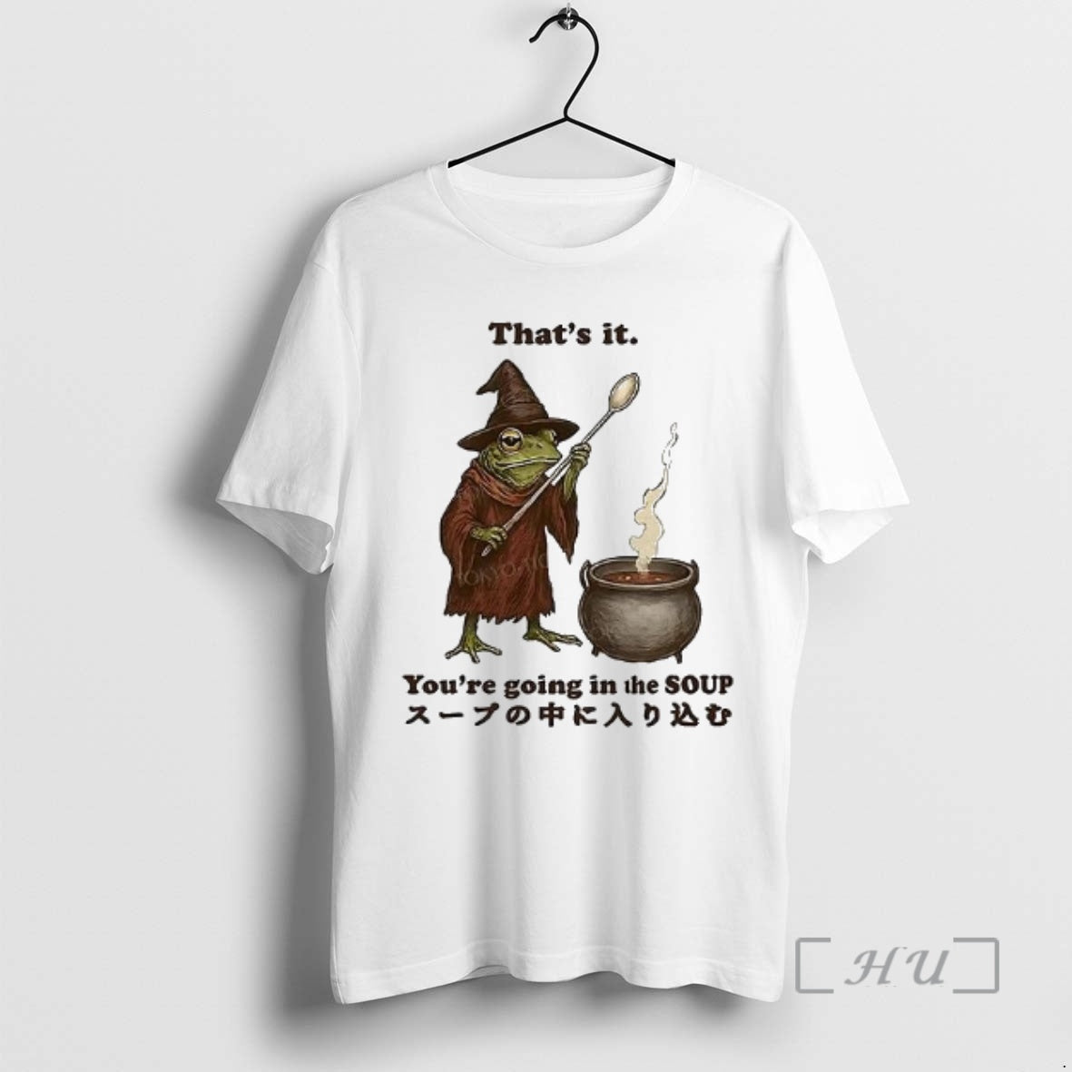 Officials Frog Thats It Youre Going In The Soup Meme Woman Premium T Shirts Sweater