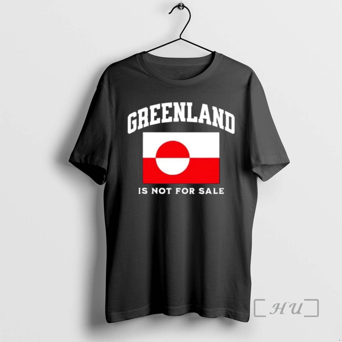 Officials Greenland Is Not For Sale Flag