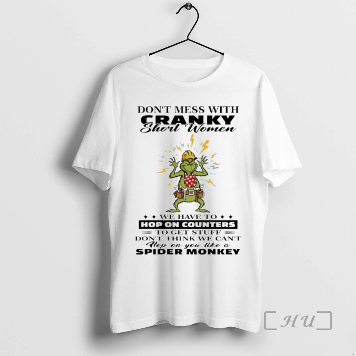 Officials Grinch Dont Mess With Cranky Short Women Christmas 2025