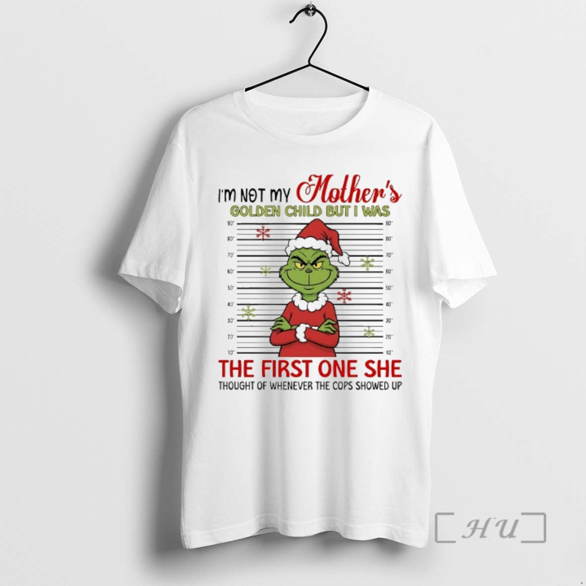 Officials Grinch I Am Not My Mothers Golden Child Christmas 2025 Premium T Shirts Sweater