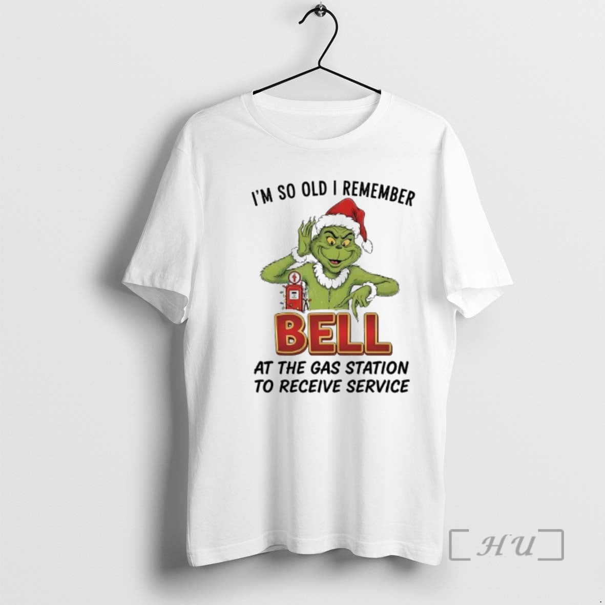 Officials Grinch Santa Im So Old I Remember Driving Over The Bell At The Gas