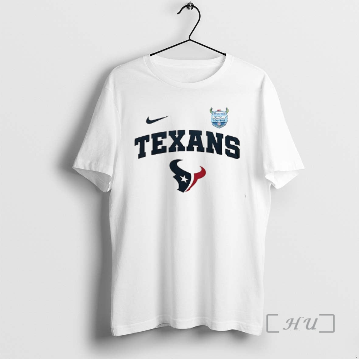 Officials Houston Texans X Monters Inc Funday Football Cartoon Double Sided Graphic Premium T Shirts