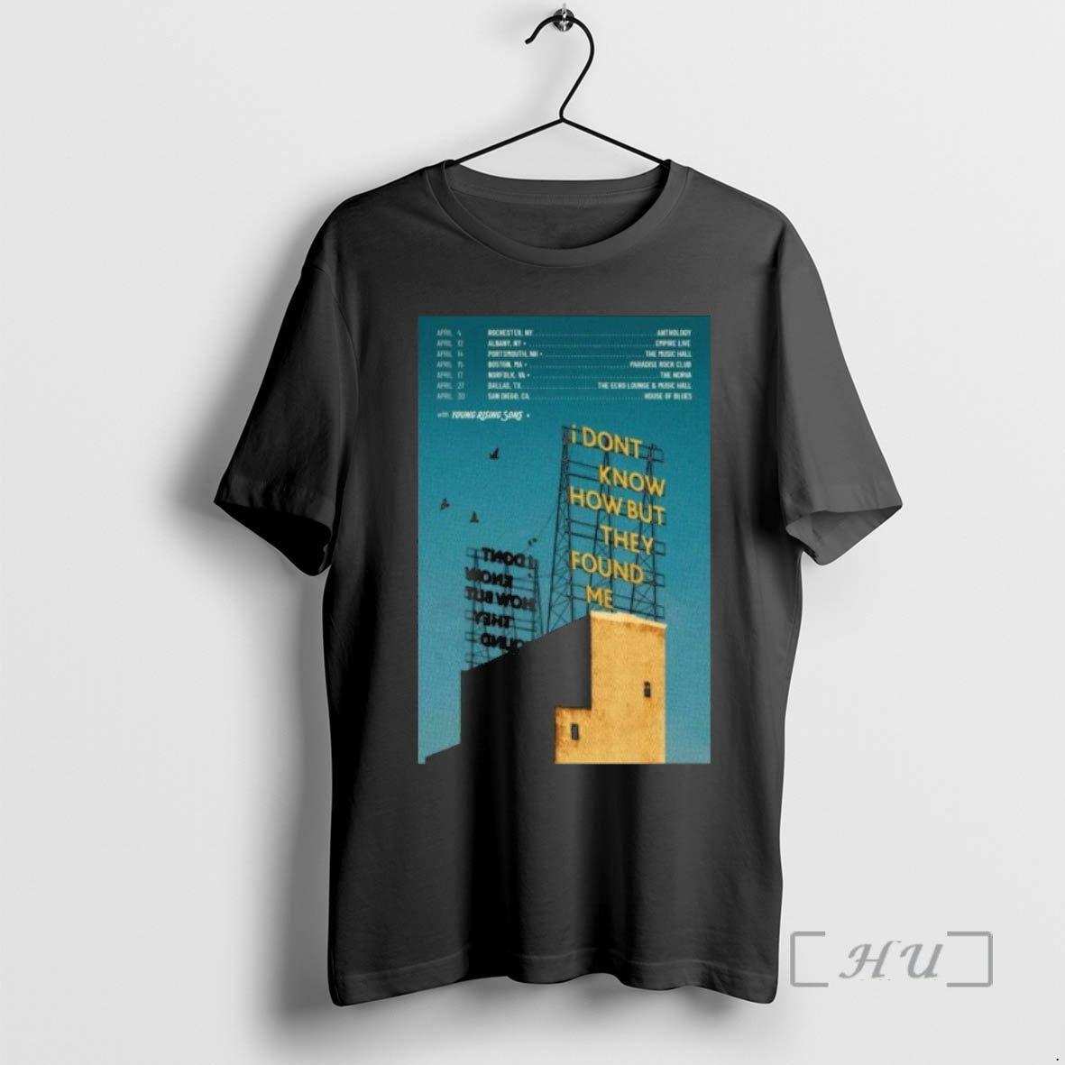 Officials I Dont Know How But They Found Me April Tour 2026 Premium T Shirts