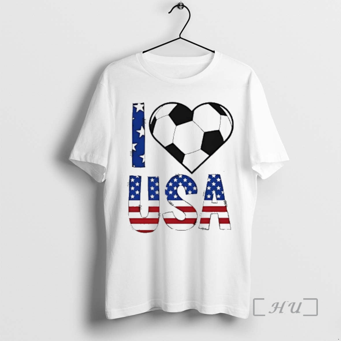 Officials I Love Usa Soccer Usa Flag