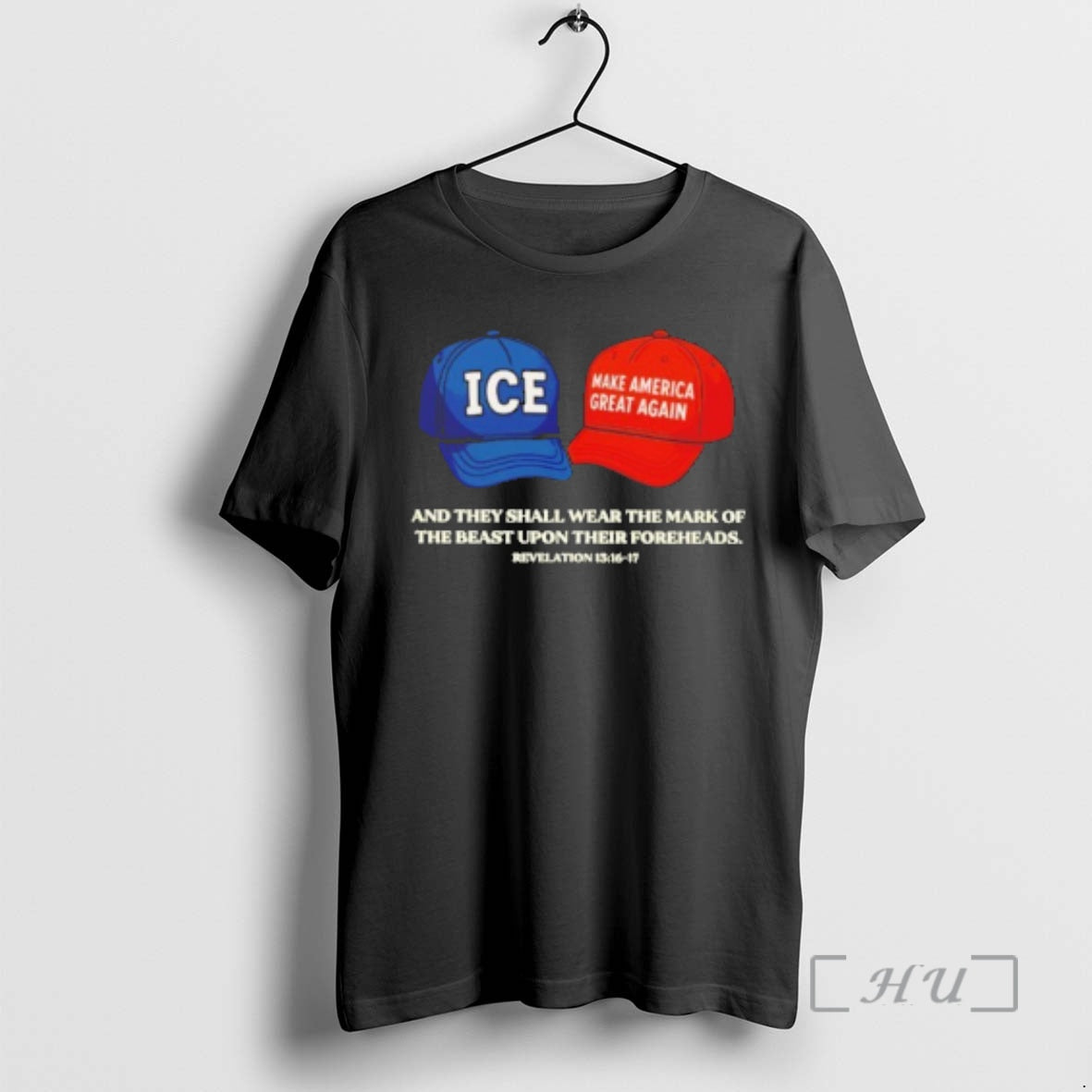 Officials Ice And Maga And They Shall Wear The Mark Of The Beast Upon Their