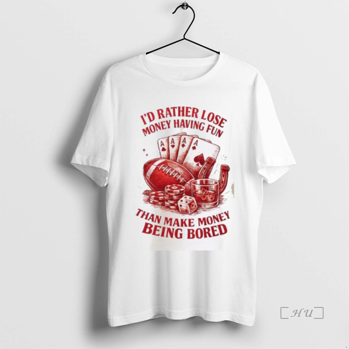 Officials Id Rather Lose Money Having Fun Than Make Money Being Bored Premium T Shirts