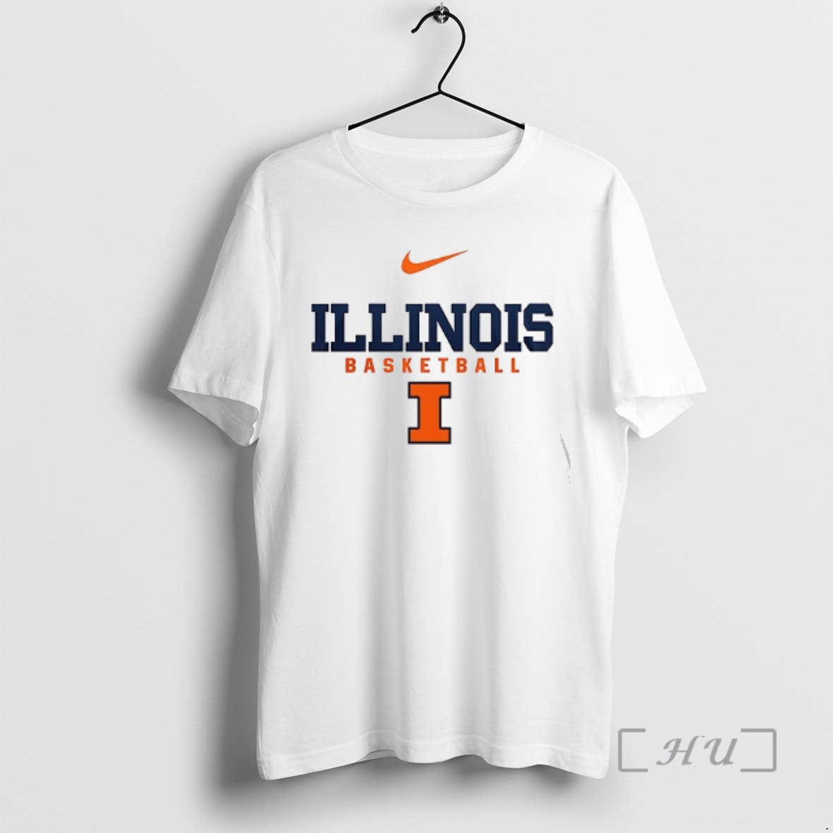 Officials Illinois Fighting Illini Every Day Guys Mascot Double Sided Graphic Premium T Shirts Sweater