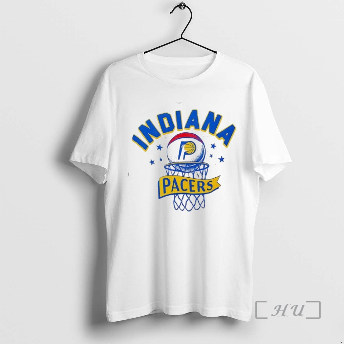 Officials Indiana Pacers Basketball Team Vintage Logo