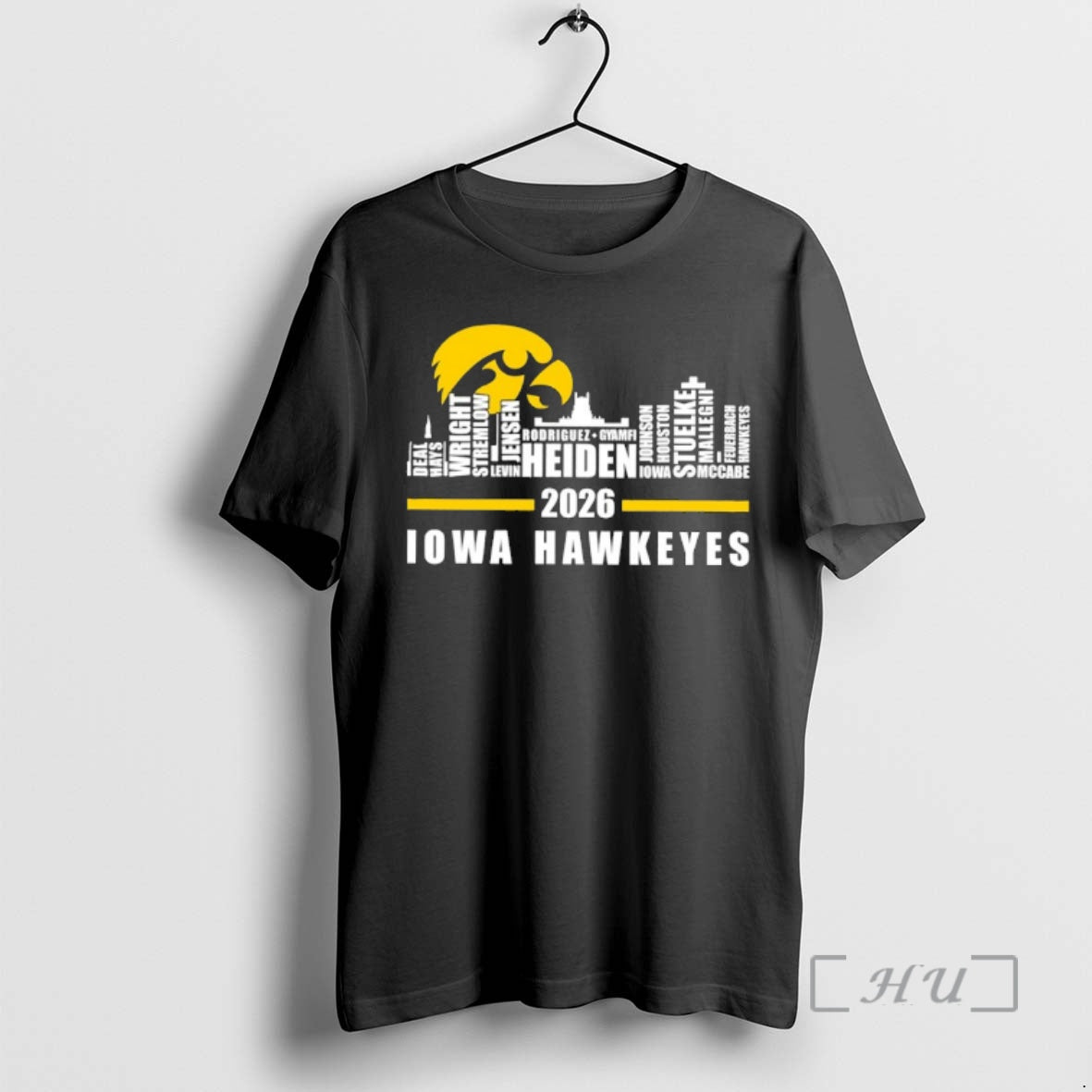 Officials Iowa Hawkeyes 2026 Player Name Skyline City