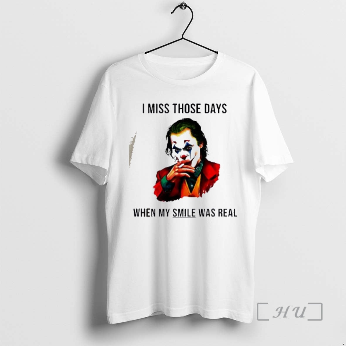 Officials Joker I Miss Those Days When My Smile Was Real Premium T Shirts Sweater