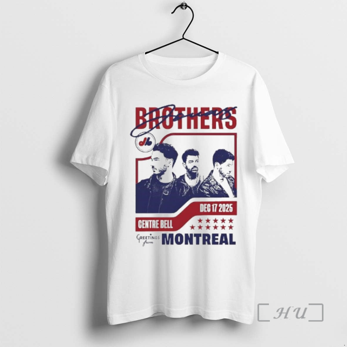 Officials Jonas Brothers Greetings From Your Hometown Montreal Dec 17th 2025 Premium T Shirts Sweater