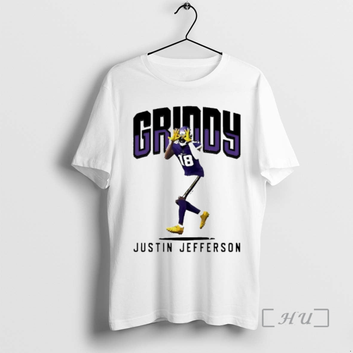 Officials Justin Jefferson Griddy Signature Graphic