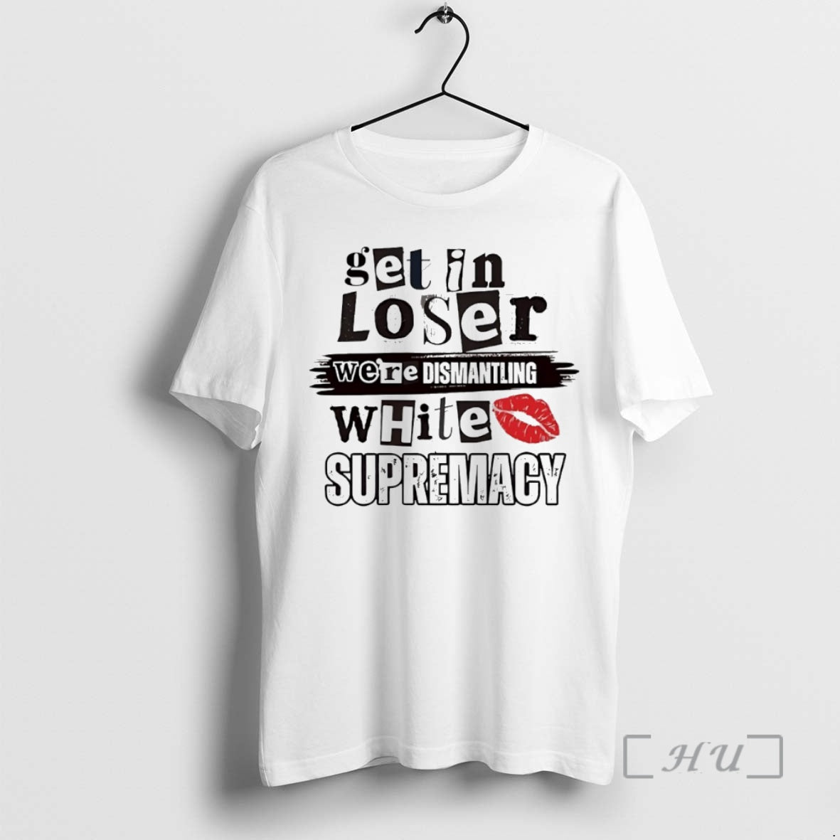Officials Kiandria Demone Get In Loser Were Dismantling White Supremacy Circle Premium T Shirts Sweater
