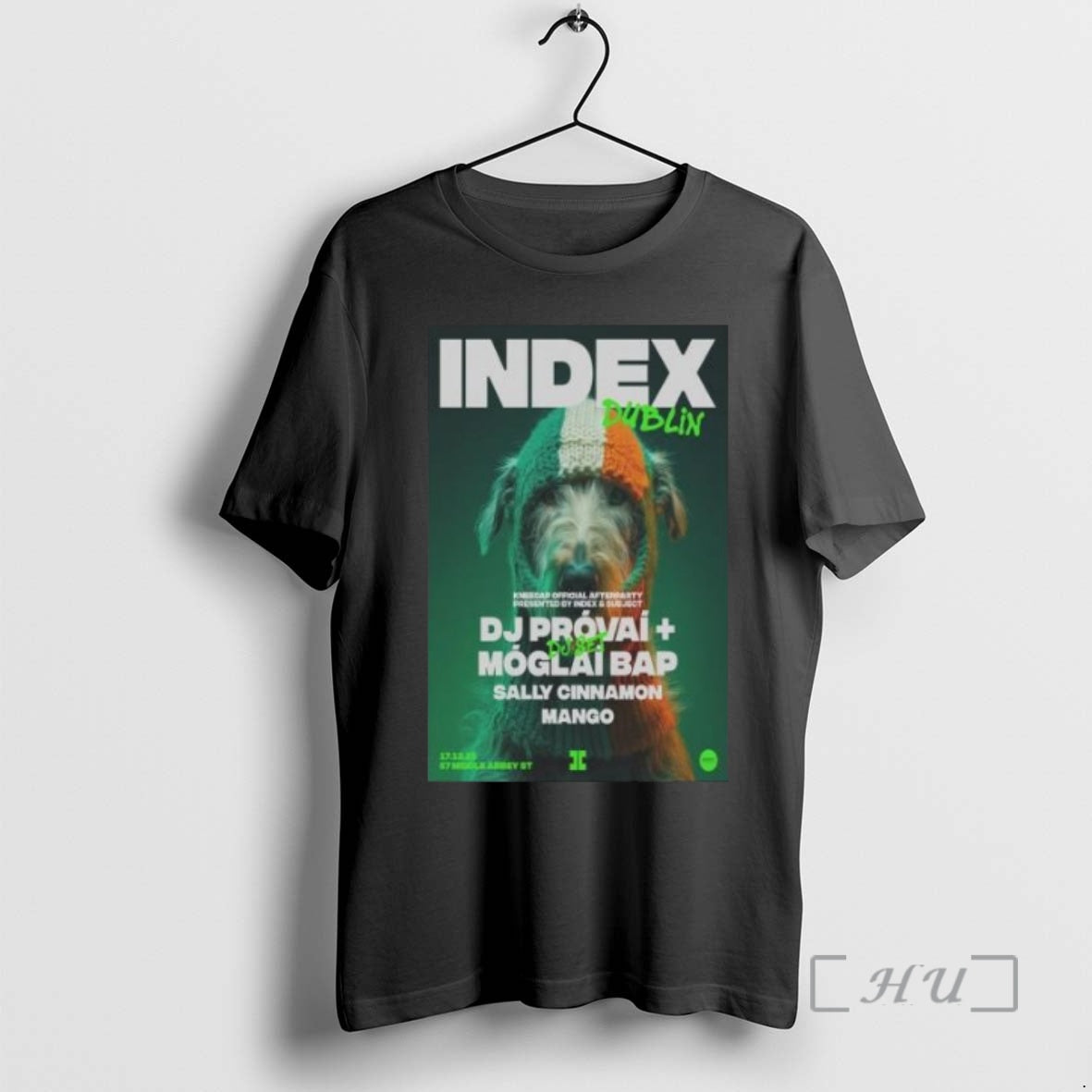 Officials Kneecap Index Dublin Ireland Dec 17 2025 Circle Black