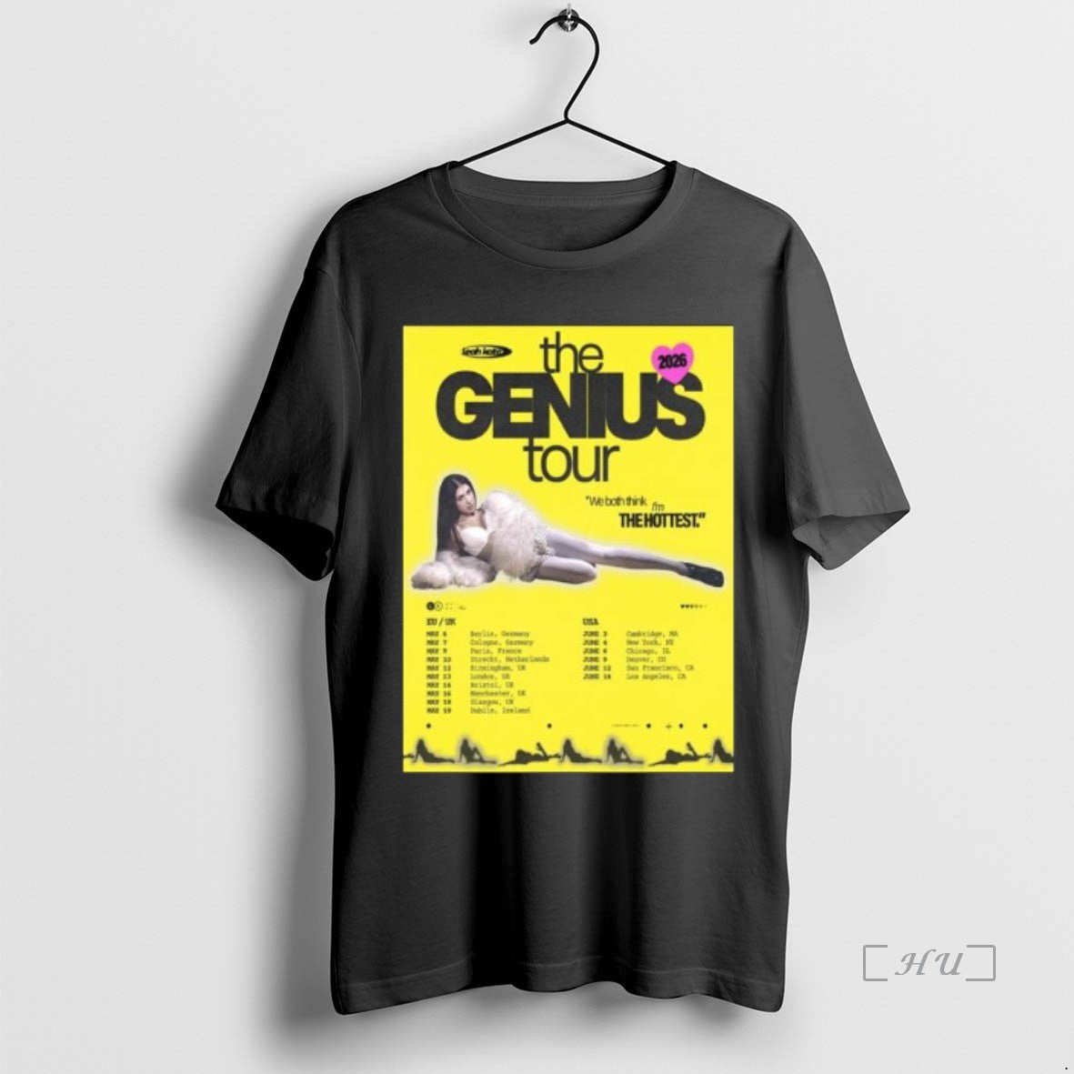 Officials Leah Kate The Genius Tour 2026 Long Sleve