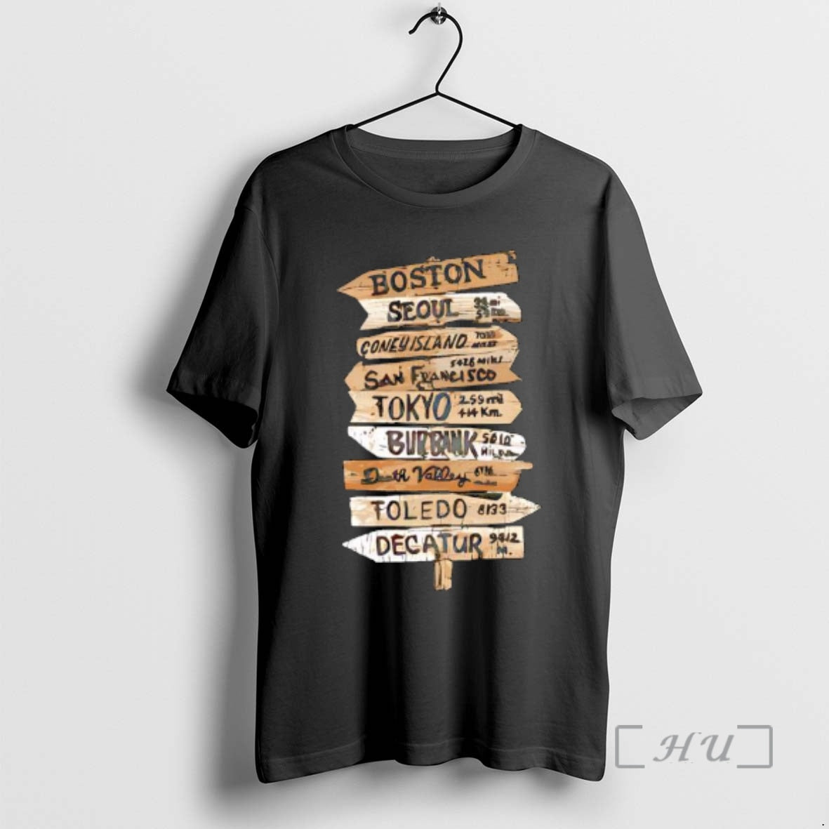 Officials Locations Boston Seoul Coney Island San Francisco Tokyo Burbank Toledo Decatur Premium T Shirts
