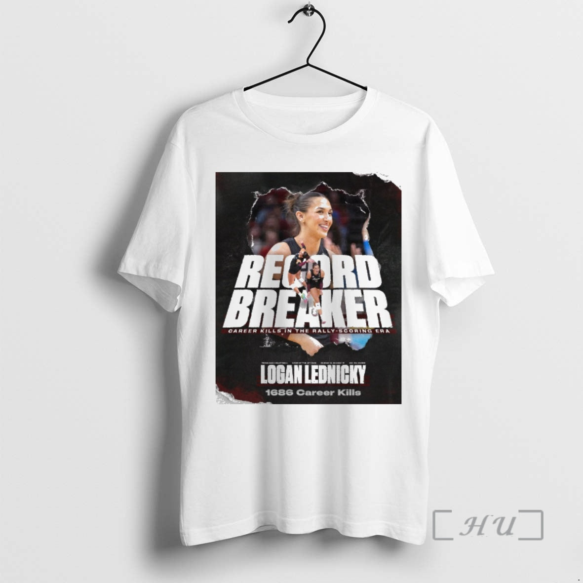 Officials Logan Lednicky Record Breaker Career Kills In The Rally Scoring Era Premium T Shirts