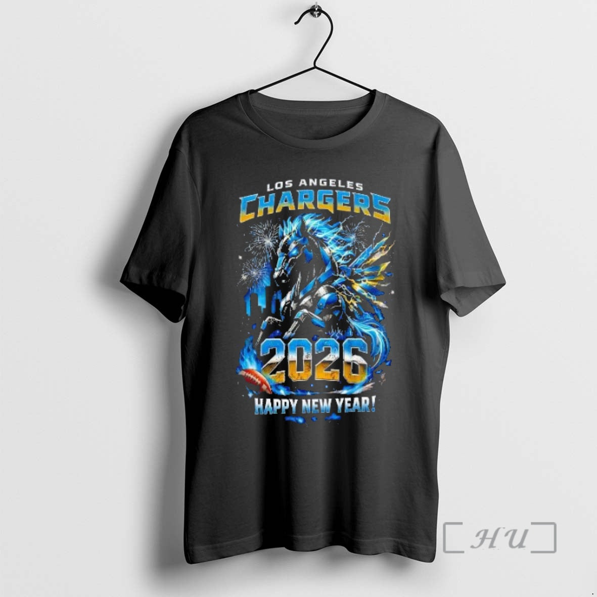 Officials Los Angeles Chargers Happy New Year 2026 Two Side A1 Premium T Shirts Sweater
