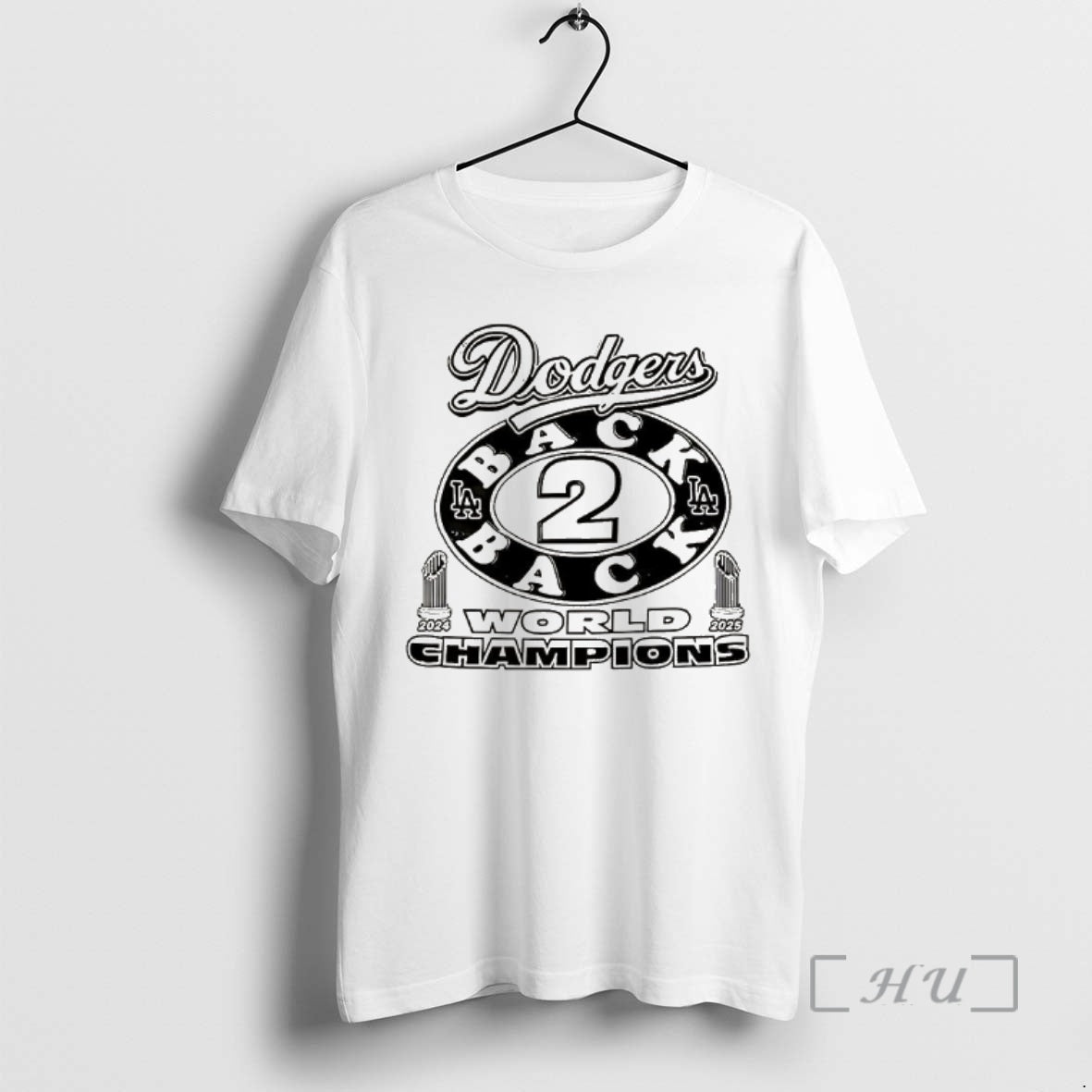 Officials Los Angeles Dodgers Mlb Back For Seconds World Series Champions 2024 2025 Logo Premium