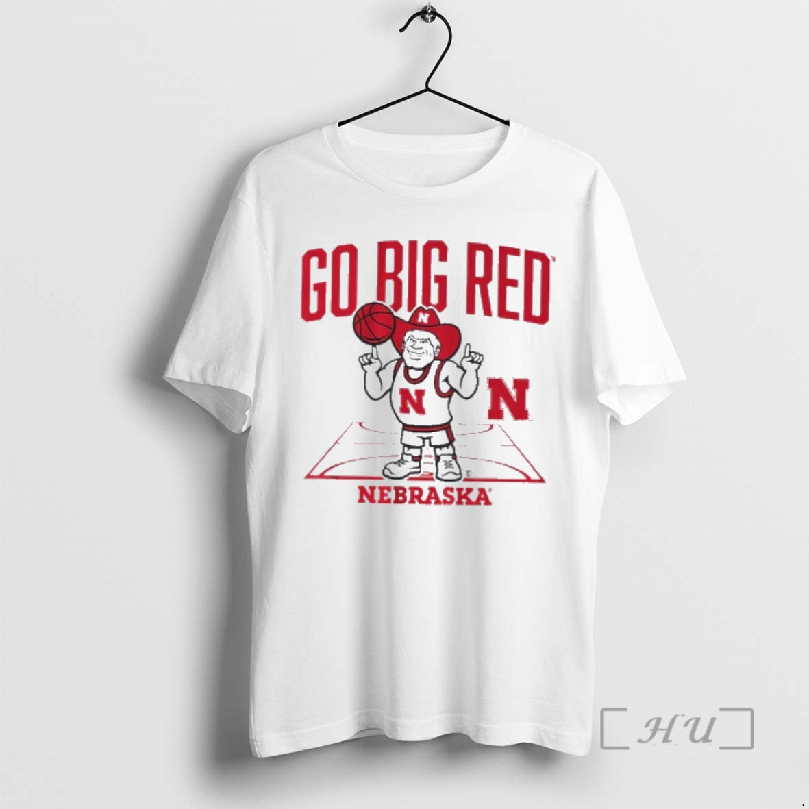 Officials Nebraska Cornhuskers Herbie Mascot Go Big Red