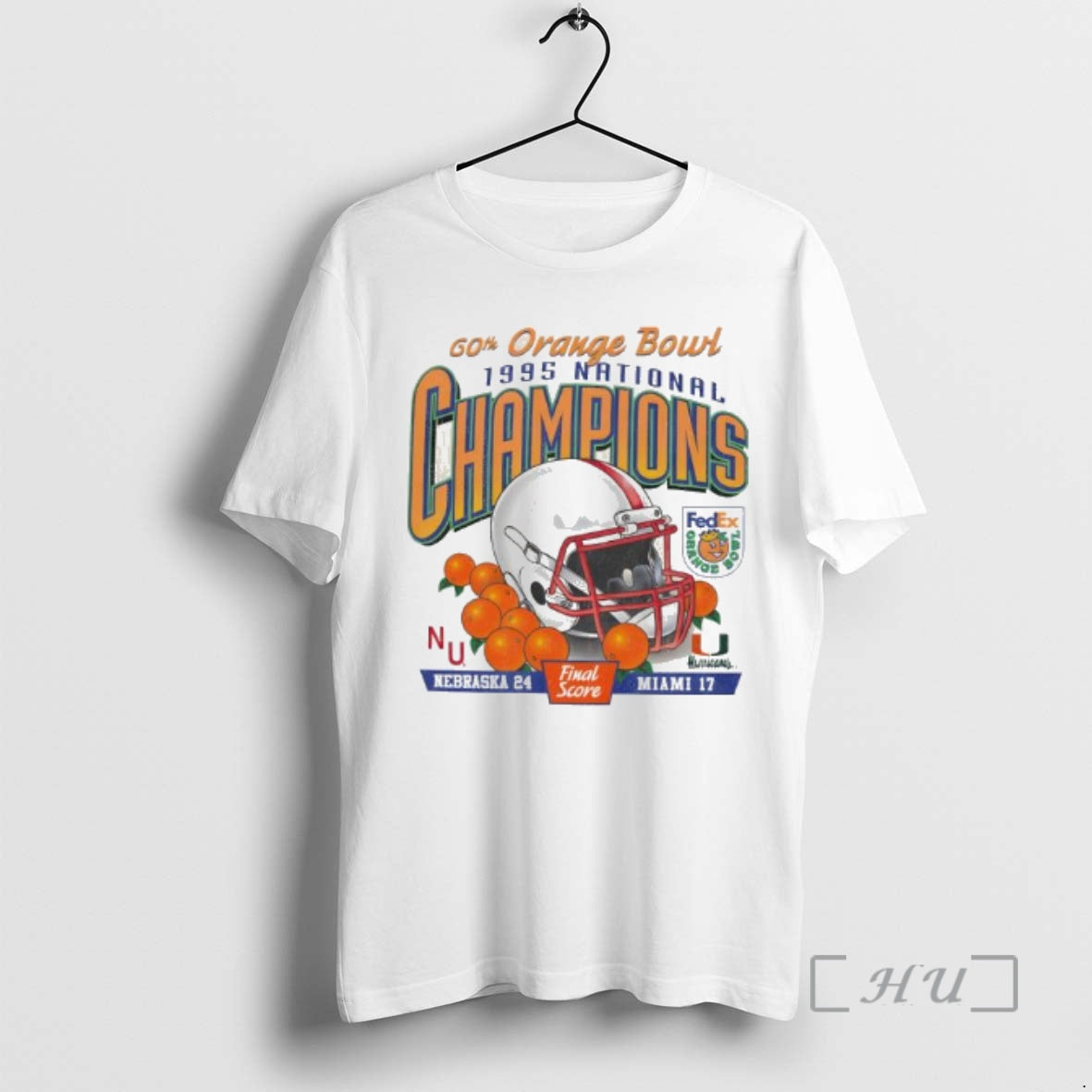 Officials Nebraska Cornhuskers Orange Bowl Champions 1995
