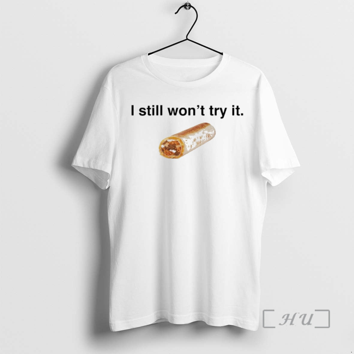 Officials Nuggets Nikola Jokic Wearing I Still Wont Try It Taco Bell Premium T Shirts